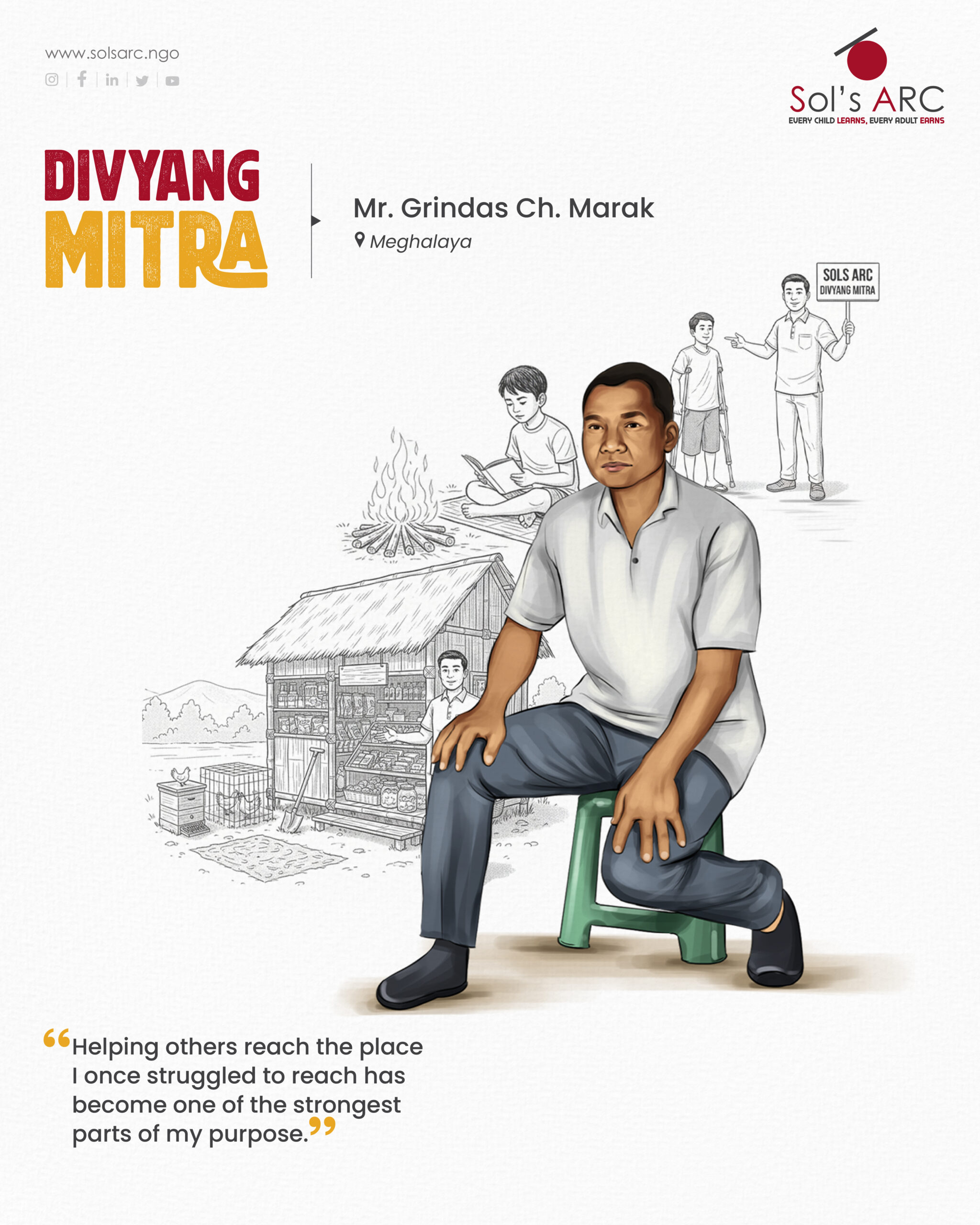 From Survival to Service: The Story of Grindas Ch Marak